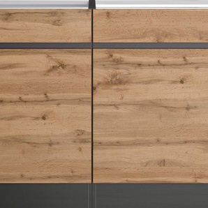 KOCHSTATION Spülenschrank KS-Riesa Breite 120 cm, MDF-Fronten