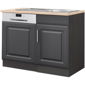 KOCHSTATION Spülenschrank KS-Stockholm hochwertige MDF-Fronten