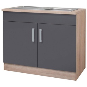 KOCHSTATION Spülenschrank KS-Toronto, Breite 100 cm