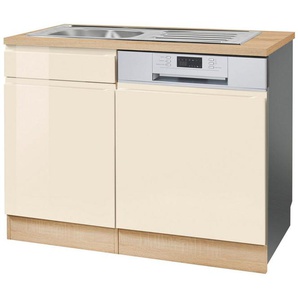 KOCHSTATION Spülenschrank KS-Virginia 110 cm breit, inklusive Einbauspüle