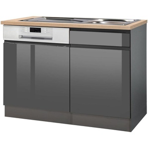 KOCHSTATION Spülenschrank KS-Virginia 110 cm breit, inklusive Einbauspüle