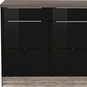 KOCHSTATION Unterschrank KS-Brindisi 100 cm breit, viel Stauraum