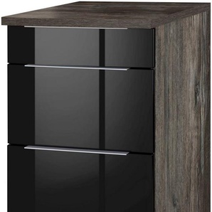 KOCHSTATION Unterschrank KS-Brindisi 50 cm breit, inklusive 2 großer Auszüge