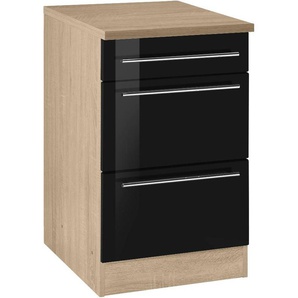 KOCHSTATION Unterschrank KS-Eton mit großen Auszügen, Breite 50 cm