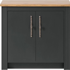 KOCHSTATION Unterschrank KS-Westminster im romantischen Landhausstil, Breite 100 cm, exclusiv by