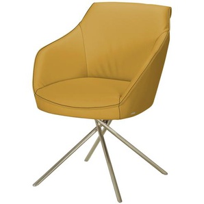 KOINOR Armlehnstuhl  Dining System 1 ¦ gelb ¦ Maße (cm): B: 60 H: 84 T: 68.0