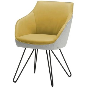 KOINOR Armlehnstuhl Dining System 4 - gelb - Materialmix - 60 cm - 84 cm - cm 67,0 | Möbel Kraft