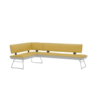 KOINOR Eckbank  Dining System 2 ¦ gelb ¦ Maße (cm): B: 257 H: 88 T: 162.0
