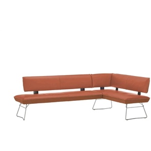 KOINOR Eckbank Dining System 2 ¦ rot ¦ Maße (cm): B: 257 H: 88 T: 162.0