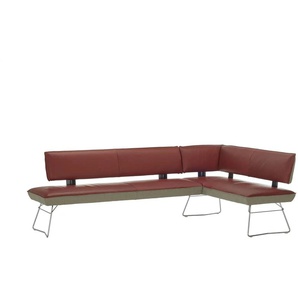 KOINOR Eckbank Dining System 2 - rot - Materialmix - 88 cm | Möbel Kraft