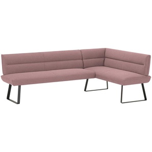 KOINOR Eckbank  Dining System 3 ¦ rosa/pink ¦ Maße (cm): H: 88