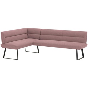 KOINOR Eckbank  Dining System 3 ¦ rosa/pink ¦ Maße (cm): H: 88