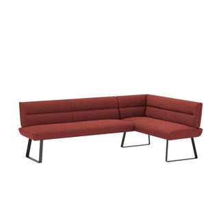 KOINOR Eckbank Dining System 3 - rot - Materialmix - 88 cm | Möbel Kraft