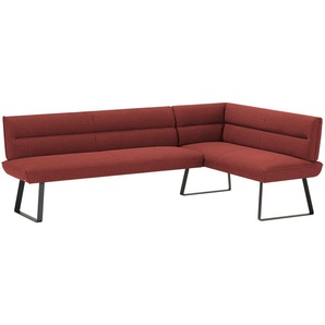 KOINOR Eckbank Dining System 3 ¦ rot ¦ Maße (cm): B: 237 H: 88 T: 162.0