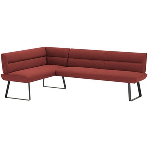 KOINOR Eckbank Dining System 3 ¦ rot ¦ Maße (cm): B: 237 H: 88 T: 162.0