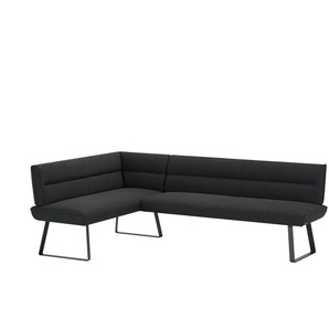 KOINOR Eckbank Dining System 3 - schwarz - Materialmix - 88 cm | Möbel Kraft