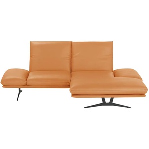 KOINOR Ecksofa   Francis ¦ orange ¦ Maße (cm): B: 238 H: 93 T: 190