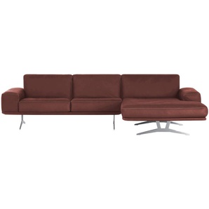 KOINOR Ecksofa  Hiero ¦ rot ¦ Maße (cm): B: 298 H: 80 T: 154.0