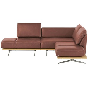 KOINOR Ecksofa  Phoenix ¦ rot ¦ Maße (cm): B: 253 H: 87 T: 209.0