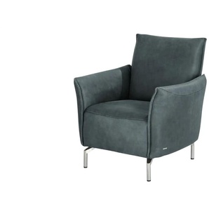 KOINOR Einzelsessel  Vanda ¦ blau ¦ Maße (cm): B: 78 H: 87 T: 79.0