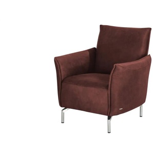 KOINOR Einzelsessel Vanda - rot - Materialmix - 78 cm - 87 cm - cm 79,0 | Möbel Kraft