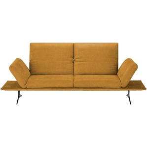 KOINOR Einzelsofa  Francis ¦ orange ¦ Maße (cm): B: 236 H: 92 T: 93.0