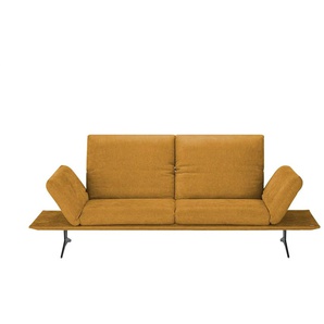 KOINOR Einzelsofa  Francis ¦ orange ¦ Maße (cm): B: 236 H: 92 T: 93.0