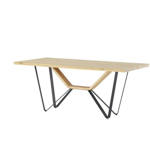 KOINOR Esstisch massiv Schwof ¦ holzfarben ¦ Maße (cm): B: 90 H: 76