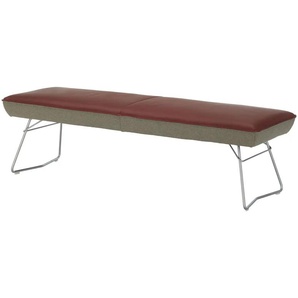 KOINOR Hockerbank Dining System 2 - rot - Materialmix - 170 cm - 49 cm - cm 54,0 | Möbel Kraft