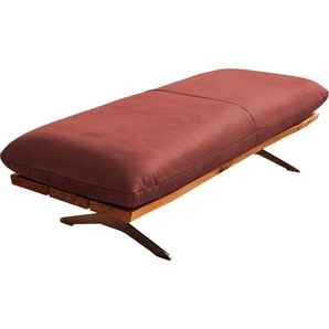 KOINOR Hockerbank  Marilyn ¦ rot ¦ Maße (cm): B: 150 H: 45 T: 60.0