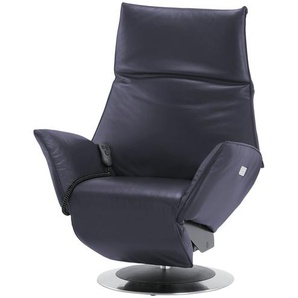 KOINOR Ledersessel  Safira ¦ lila/violett ¦ Maße (cm): B: 92 H: 121 T: 92