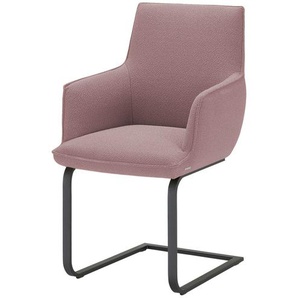 KOINOR Polsterschwingstuhl  Dining System 3 ¦ rosa/pink ¦ Maße (cm): B: 57 H: 95 T: 65