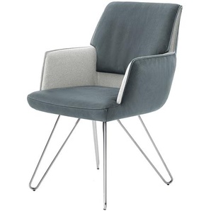 KOINOR Polsterstuhl  Cocoon - blau - Materialmix - 57 cm - 90 cm - 68 cm | Möbel Kraft