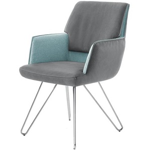 KOINOR Polsterstuhl  Cocoon ¦ grau ¦ Maße (cm): B: 57 H: 90 T: 68