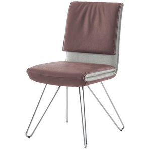 KOINOR Polsterstuhl  Cocoon - rosa/pink - Materialmix - 46 cm - 91 cm - 63 cm | Möbel Kraft