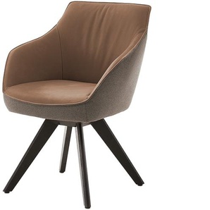KOINOR Polsterstuhl  Movy ¦ braun ¦ Maße (cm): B: 61 H: 85 T: 66.0