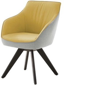 KOINOR Polsterstuhl  Movy - gelb - Materialmix - 61 cm - 85 cm - 66 cm | Möbel Kraft