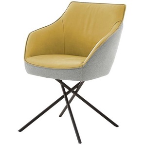 KOINOR Polsterstuhl  Movy - gelb - Materialmix - 61 cm - 85 cm - 66 cm | Möbel Kraft
