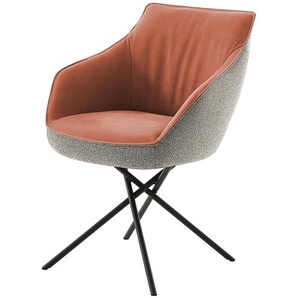 KOINOR Polsterstuhl  Movy - rot - Materialmix - 61 cm - 85 cm - 66 cm | Möbel Kraft