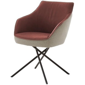 KOINOR Polsterstuhl  Movy - rot - Materialmix - 61 cm - 85 cm - 66 cm | Möbel Kraft
