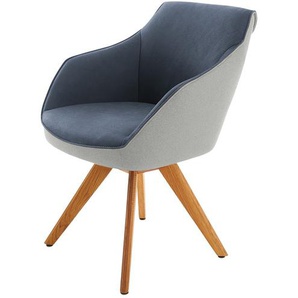 KOINOR Polsterstuhl  Wineo - blau - Materialmix - 60 cm - 84 cm - 68 cm | Möbel Kraft