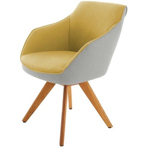 KOINOR Polsterstuhl  Wineo - gelb - Materialmix - 60 cm - 84 cm - 68 cm | Möbel Kraft