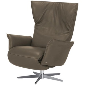 KOINOR Relaxsessel  Swan ¦ braun ¦ Maße (cm): B: 90 H: 113 T: 92.0