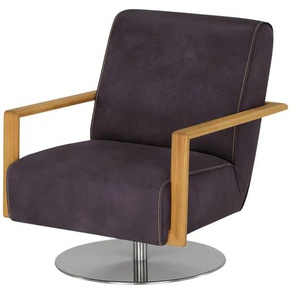 KOINOR Sessel  Icarus ¦ lila/violett ¦ Maße (cm): B: 72 H: 82 T: 86.0