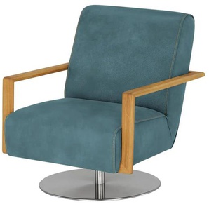 KOINOR Sessel  Icarus ¦ türkis/petrol ¦ Maße (cm): B: 72 H: 82 T: 86.0