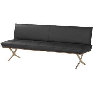 KOINOR Sitzbank  Leder Dining System 1 ¦ schwarz ¦ Maße (cm): B: 154 H: 88 T: 66.0