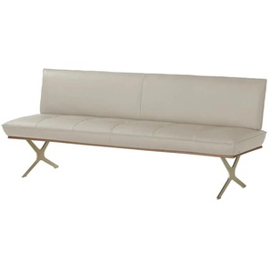 KOINOR Sitzbank Leder Dining System 1 - beige - Materialmix - 194 cm - 88 cm - cm 66,0 | Möbel Kraft