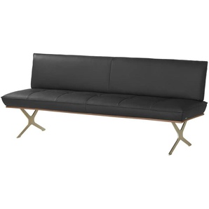 KOINOR Sitzbank Leder Dining System 1 - schwarz - Materialmix - 154 cm - 88 cm - cm 66,0 | Möbel Kraft