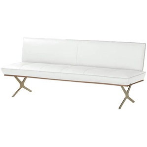 KOINOR Sitzbank Leder Dining System 1 - weiß - Materialmix - 194 cm - 88 cm - cm 66,0 | Möbel Kraft