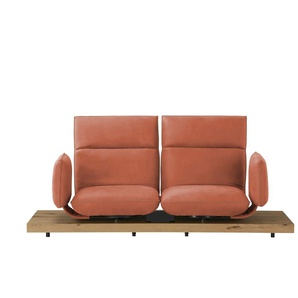 KOINOR Sofa 2-sitzig Experio - orange - Materialmix - 252 cm | Möbel Kraft